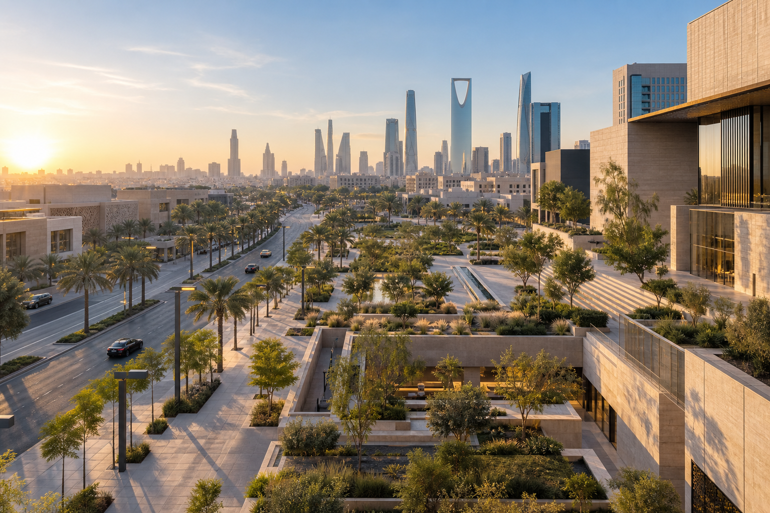 Modern Riyadh district built for growth